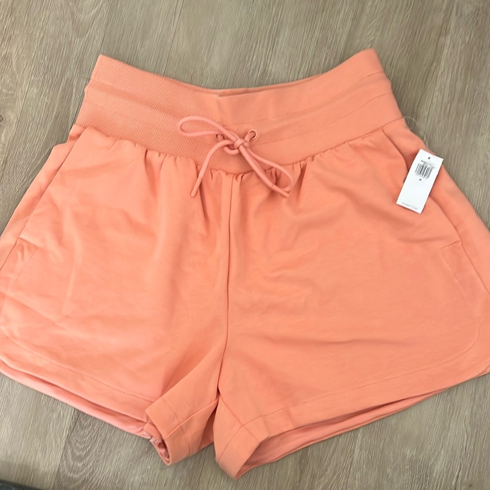 Old Navy Coral Drawstring Athletic Shorts